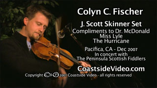 iPhone music video Link: Colyn Fischer - J. Scott Skinner set